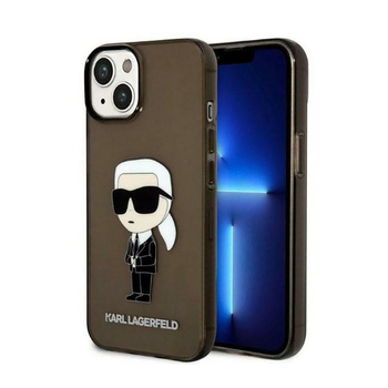 Karl Lagerfeld IML NFT Ikonik - Coque pour iPhone 14 (noir)