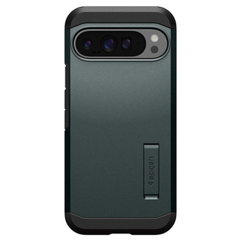 Spigen Tough Armor - Étui pour Google Pixel 9 Pro XL (Abyss Green)