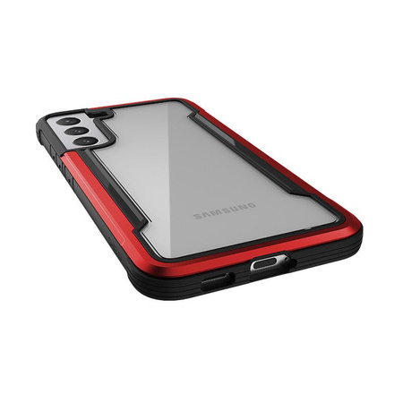 X-Doria Raptic Shield Pro - Étui Samsung Galaxy S22+ 5G (Protection antimicrobienne) (Rouge)