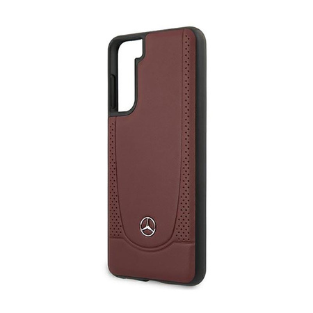 Mercedes Leather Urban Line - Etui Samsung Galaxy S21 (rouge)