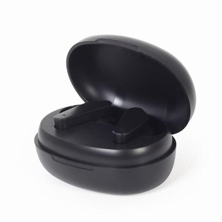 Gembird - Casque sans fil Bluetooth avec étui de chargement (noir)