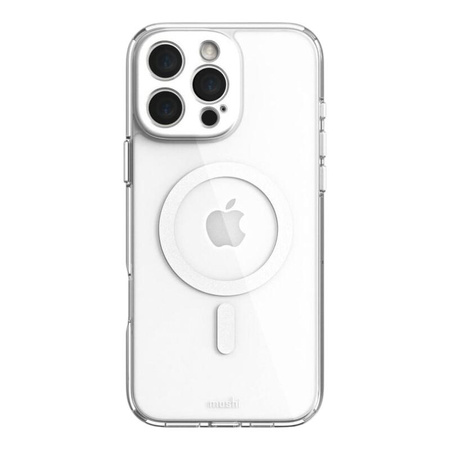 Moshi iGlaze MagSafe - iPhone 16 Pro Max Case (Luna Silver)