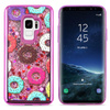 Zizo Liquid Glitter Star Case - Etui Samsung Galaxy S9 (Donuts)