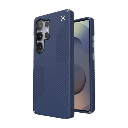 Speck Presidio2 Grip Magnet - Samsung Galaxy S25 Ultra MagSafe Case (Coastal Blue/Dust Grey/White)