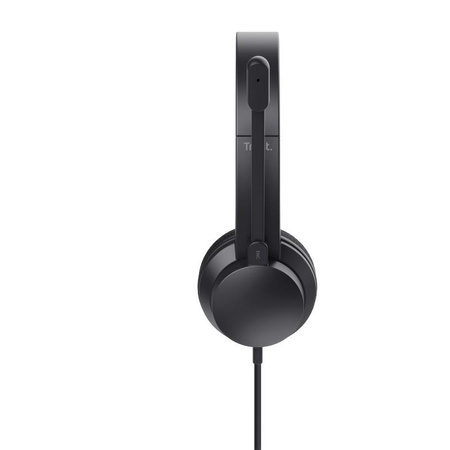 Trust Ayda - Headset with microphone USB-A/USB-C & ENC (Black)