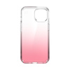 Speck Presidio Perfect-Clear + Ombre - iPhone 14 / iPhone 13 Case with MICROBAN Coating (Clear / Vintage Rose Fade)