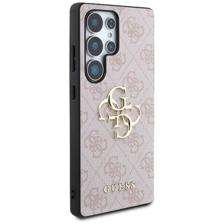 Guess Big 4G Classic Logo - Coque pour Samsung Galaxy S25 Ultra (rose)