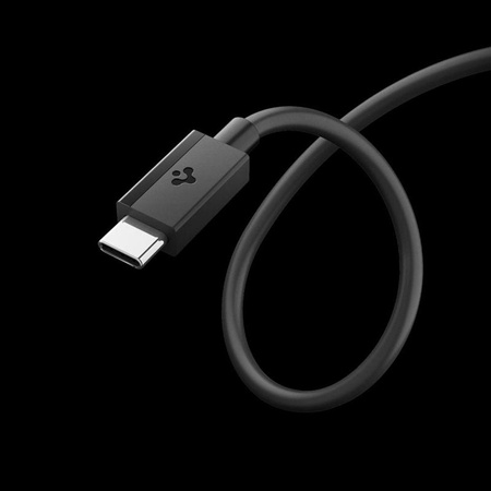 Spigen EB6020CC Essential – USB-C-zu-USB-C-Kabel PD 60W 2m (Schwarz)