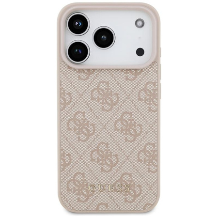 ETUI DO IPHONE 17 PRO RÓŻOWE GUESS CLASSIC ORYGINALNE ELEGANCKIE CASE