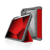 STM Dux Plus - Étui blindé iPad mini 7 (2024) / mini 6 (2021) MIL-STD-810G avec support Apple Pencil (Rouge)