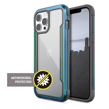 X-Doria Raptic Shield Pro - iPhone 13 Pro Max Tasche (antibakteriell) (irisierend)