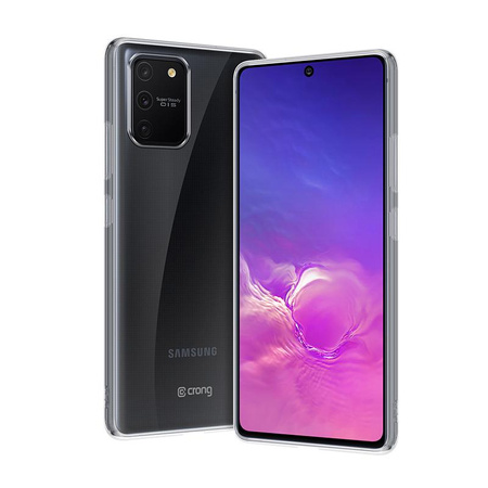 Crong Crystal Slim Cover - Etui Samsung Galaxy S10 Lite (przezroczysty)