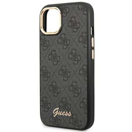Guess 4G Metal Camera Outline Case - Coque pour iPhone 14 Plus (Noir)