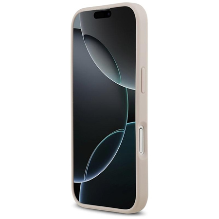 Guess 4G Circle Classic Logo MagSafe - Hülle iPhone 17 (rosa)