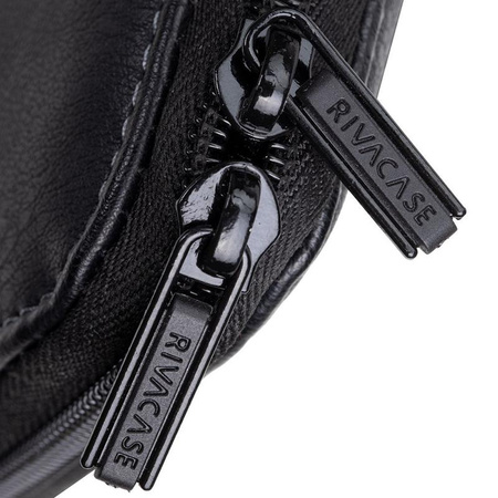 Rivacase - Orly, Notebooktasche, 13.3" schlankes Laptop (schwarz)
