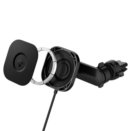 Spigen OneTap Pro Wireless Magnetic Car Charger Air Vent – Uchwyt samochodowy MagSafe (MagFit)
