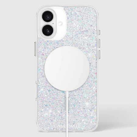 Case-Mate Twinkle MagSafe - Étui pour iPhone 16 Plus (Disco)