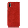 Crong Essential Cover - pouzdro pro iPhone Xs / X (červené)