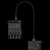 Green Cell VitalCharger - Akkumulátor töltő AA AAA R6 R03 Ni-MH akkumulátorokhoz