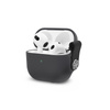 Moshi Pebbo – Etui AirPods 3 z odpinanym paskiem na rękę (Shadow Black)