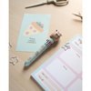 Pusheen - Długopis automatyczny 10-kolorowy z figurką 3D z kolekcji Foodie