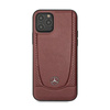Mercedes Leather Urban Line - Coque iPhone 12 / iPhone 12 Pro (rouge)