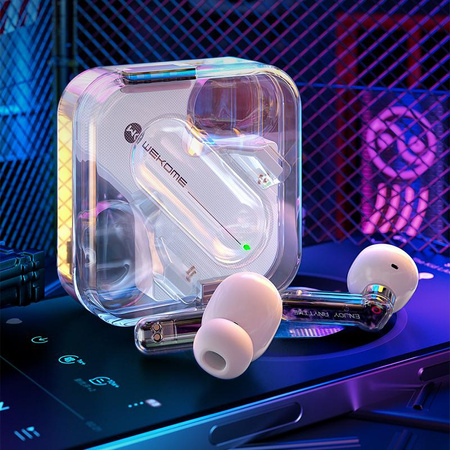 WEKOME V51 Vanguard Series - Bluetooth V5.1 TWS wireless headphones with charging case (Black)