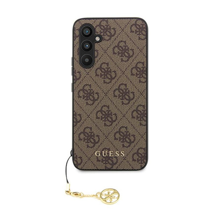 Guess 4G Charms Collection - Samsung Galaxy S23 FE tok (barna)