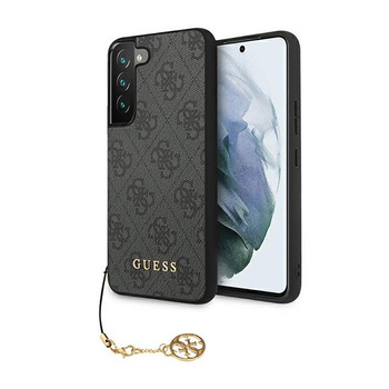 Kolekce Guess 4G Charms - pouzdro pro Samsung Galaxy S23+ (šedé)