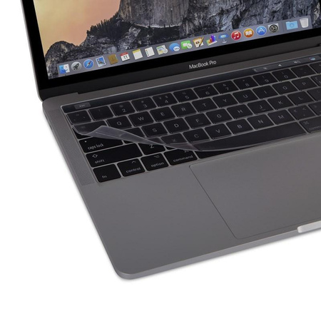 Moshi ClearGuard 12 - Překryvná klávesnice pro MacBook 12 / MacBook Pro 13 bez dotykového panelu (rozložení EU)