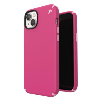 Speck Presidio2 Pro - Coque antibactérienne pour iPhone 14 Plus (Digitalpink / Blossompink / White)