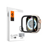 Spigen Glas.TR Slim Pro - Gehärtetes Glas für Apple Watch Ultra 49 mm (Schwarz)