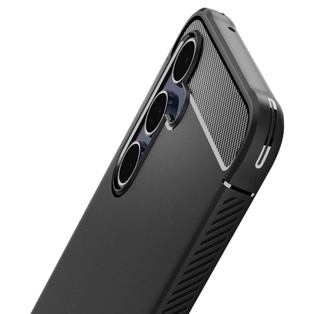Spigen Rugged Armor - Gehäuse für Samsung Galaxy A55 5G (Mattschwarz)