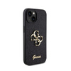 Guess Glitter Script Big 4G - iPhone 15 tok (fekete)