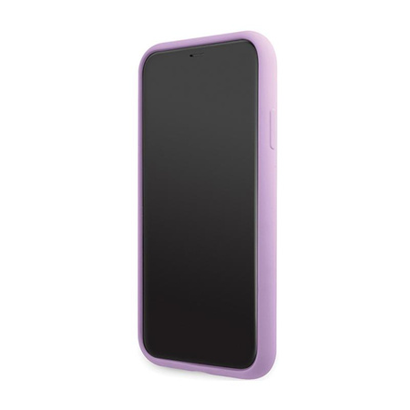 Karl Lagerfeld Silicone Signature - iPhone 11 Case (Purple)