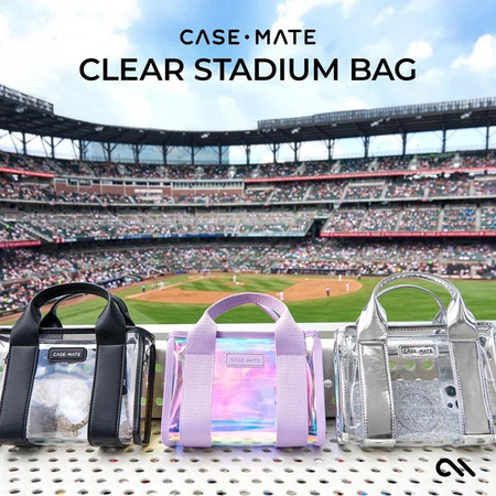 Case-Mate Micro Tote Bag - Vízálló válltáska (éjfekete/tiszta)