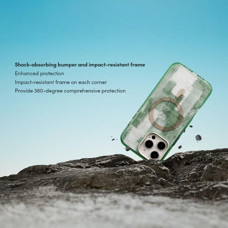 Moshi iGlaze MagSafe - pouzdro pro iPhone 16 Pro Max (Sunlit Green)