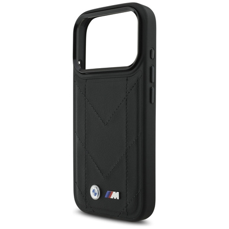 BMW M Quilted Logo MagSafe - iPhone 17 Pro Case (Black)