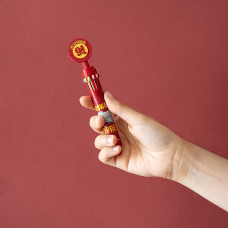 Wielokolorowy Długopis Automatyczny Harry Potter 3D 10 Kolorów dla Dzieci