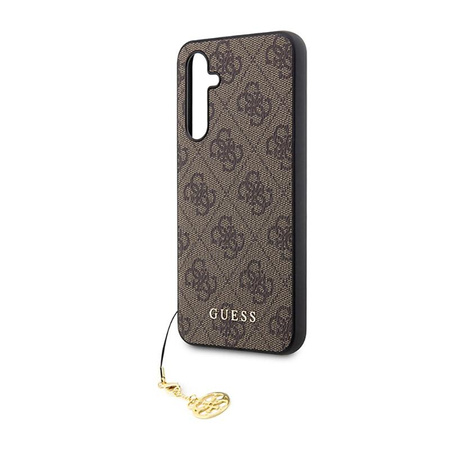 Guess 4G Charms Collection - Samsung Galaxy A54 5G tok (barna)