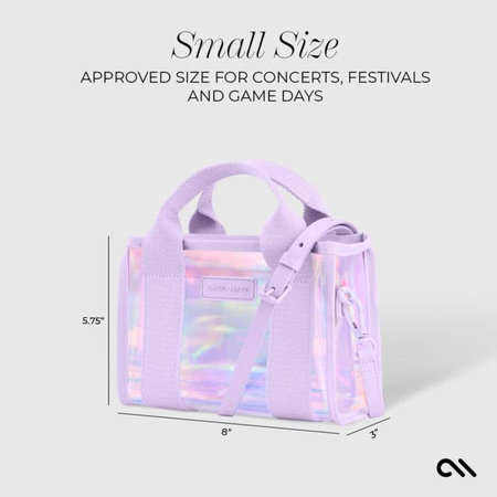 Case-Mate Micro Tote Bag - Sac à bandoulière étanche (Soap Bubble)