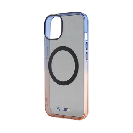 BMW Gradient Bumper MagSafe - pouzdro pro iPhone 15 (šedé)