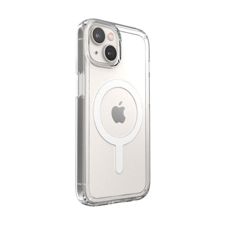 Speck Gemshell + MagSafe - pouzdro pro iPhone 14 / iPhone 13 s polovičním MICROBANem (čiré)