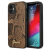Guess Python Collection - Coque pour iPhone 12 mini (marron)