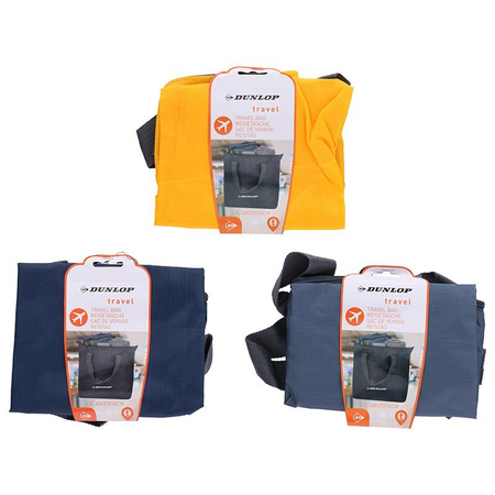 FOLDABLE SHOPPING TRAVEL BAG, Carry-on Luggage, Dunlop Yellow
