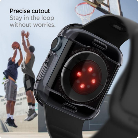 Spigen Ultra Hybrid - étui pour Apple Watch 7/8/9 41 mm (Transparent)