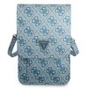 Peněženka Guess 4G Triangle Logo Phone Bag - taška na chytrý telefon a příslušenství (modrá)