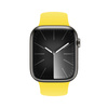 Crong Liquid - Řemínek pro Apple Watch 38/40/41 mm (žlutý)
