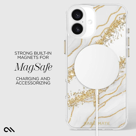 Case-Mate Karat MagSafe - Hülle für iPhone 16 Plus (Granite)