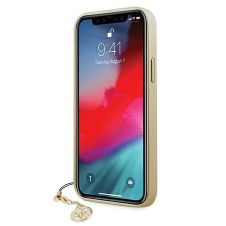 Guess 4G Charms Collection - Etui iPhone 12 mini (szary)
